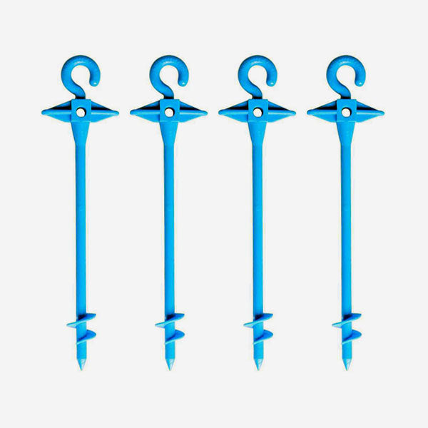 Small Bluescrews ( X 4 ) for use in turf, soil & moist clay
